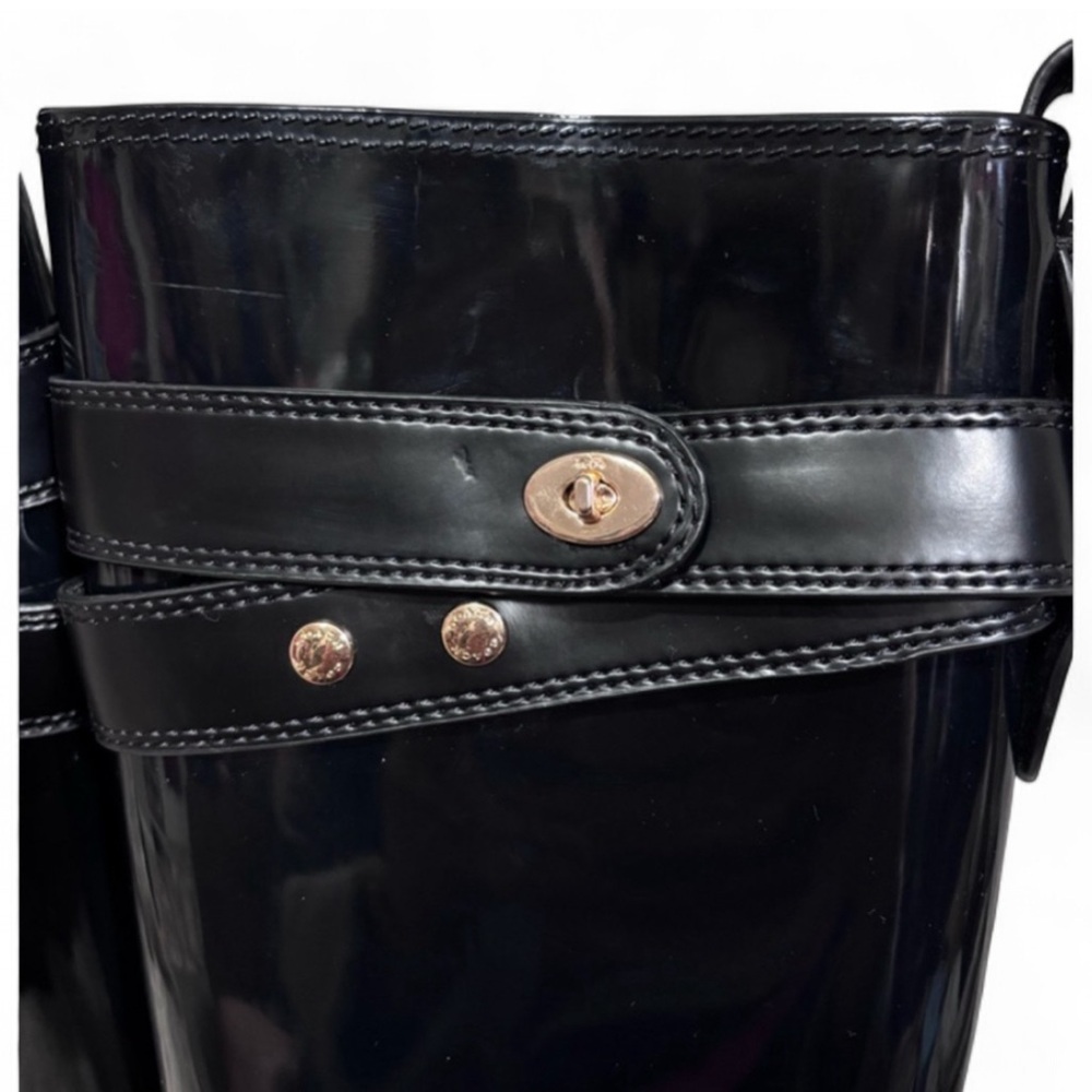 COACH TALIA RUBBER RAIN BOOTS - Picture 7 of 7